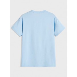 Men Letter Graphic Short Sleeve Tee
