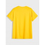 Men Letter Graphic Tee