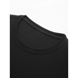 Men Japanese Letter Graphic Tee