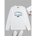 Men Letter Graphic Tee