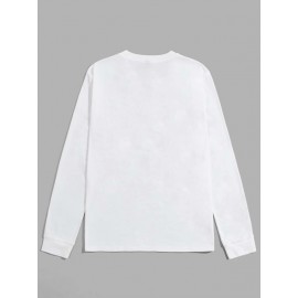 Men Letter Graphic Tee
