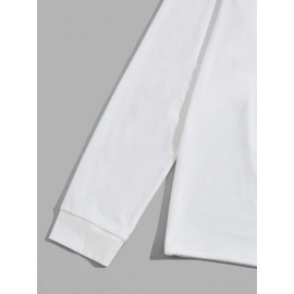Men Letter Graphic Tee