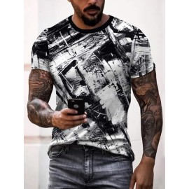 Men Graphic Print Tee