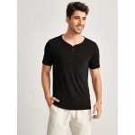 Men Button Detail Tee