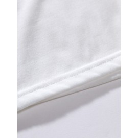 Men Panda And Heart Print Tee