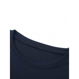 Men Letter Graphic Tee