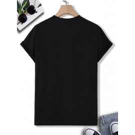 Men  & Japanese Letter Graphic Tee