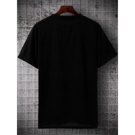 Men Wave Print Tee