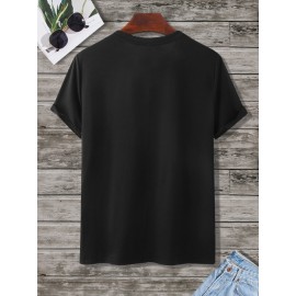 Men Letter Graphic Tee