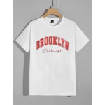 Men Letter Graphic Tee