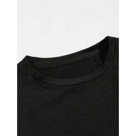 Guys Cat Print Tee