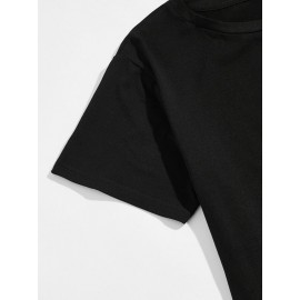 Guys Cat Print Tee