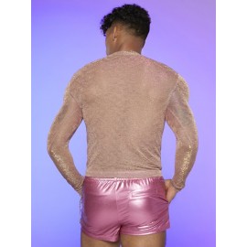 Men Solid Round Neck Tee