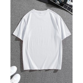 Men Skull And Letter Graphic Tee