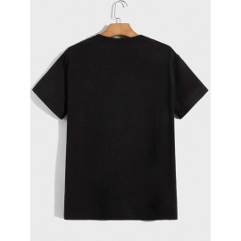 Men Reflective Bear Print Tee