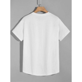 Men Cartoon Graphic Tee